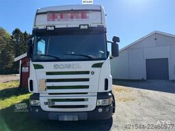 Scania R480 6x2 truck with a 3-axle Krone Profi Liner Nor