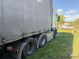 Scania R480 6x2 truck with a 3-axle Krone Profi Liner Nor