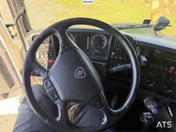 Scania R480 6x2 truck with a 3-axle Krone Profi Liner Nor