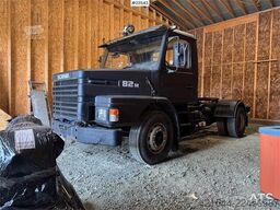 Scania 82M m/ 1971 DAMM SD325 maskinhenger