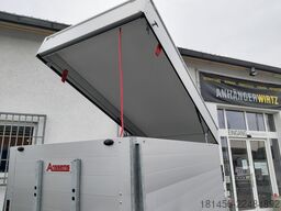 Anssems direkt günstig verfügbar Alukoffer mit Deckel GTB 1200 VT 3 153cm Innenhöhe 1200kg gebremst