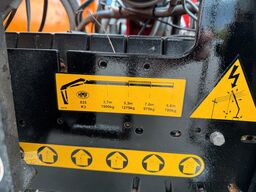  Abrollcontainer mit HMF Kran 835 Funk