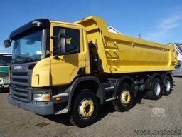 Scania P380 8X4 STEEL KIPPERBOX,MANUALGEARBO