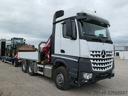 MERCEDES-BENZ 2651 L Arocs HAD 6x6,HMF 3220,Funk,AHK,Container