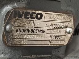 Iveco Occ luchtcompressor + stuuurbekrachtigingspomp F3A