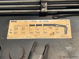 MERCEDES-BENZ Atego 1828 BB 4x4/ DPF/ AC/ Meiller/ Atlas 105.1