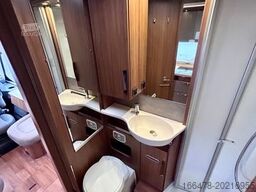 HYMER/ERIBA B 588 PremiumLine * Einzelbetten-Hubbett *