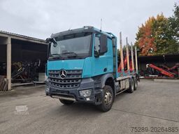 MERCEDES-BENZ Arocs 2651 Holztransporter Blatt Blatt Kran