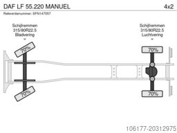DAF LF 55.220 MANUEL