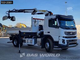 Volvo FMX 330 4X2 Palfinger PK16001-KA Crane Tipper F...