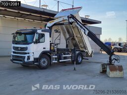 Volvo FMX 330 4X2 Palfinger PK16001-KA Crane Tipper F...