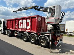 LAG 3-AXLES ALU BOX + CRANE JONSORED 1090 DT-CORTO ...