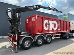 LAG 3-AXLES ALU BOX + CRANE JONSORED 1090 DT-CORTO ...