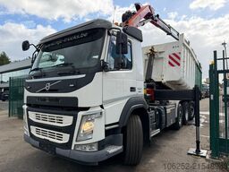 Volvo FM 420 8x2 HOOKLIFT + CRANE PALFINGER PK19.001 ...