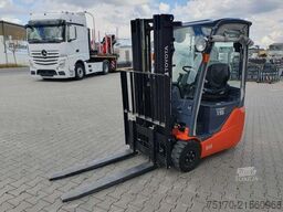 Toyota 8FBET15 / Triplex: 4.30m / nur 393h! / SS