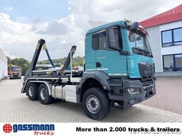 MAN TGS 26.520 6x4 BL, Hyva Tele-Absetzanlage TS 2018