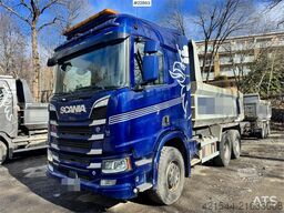 Scania R650 6x4 tipper truck WATCH VIDEO