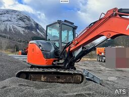 Hitachi ZX65USB-5A crawler excavator – Rototilt – 3 bucket