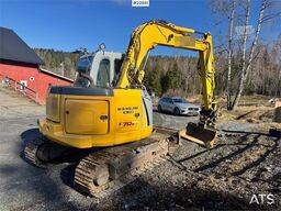 New Holland Kobelco E70BSR-2 – Rototilt – 2 buckets – Only 1 o