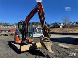 Hitachi ZX38U-6 Mini Excavator – Rototilt – 3 Buckets – Hy