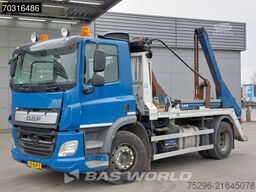 DAF CF 400 4X2 FRONTAL CABIN DAMAGE VDL P14 Skiploa...