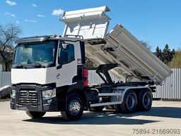 RENAULT C 430 KIPPER 5,30 m + BORDMATIC / 6x4 * TOP