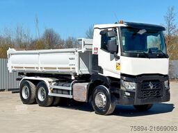 RENAULT C 430 KIPPER 5,30 m + BORDMATIC / 6x4 * TOP