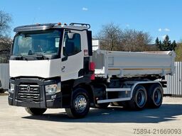 RENAULT C 430 KIPPER 5,30 m + BORDMATIC / 6x4 * TOP