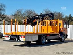 MERCEDES-BENZ ATEGO 1324 * HIAB 144 B - DUO + Bohrgerät * TOP