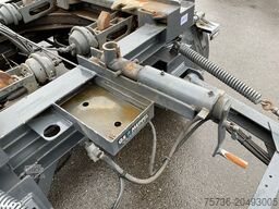 GS MEPPEL 3-assige container aanhangwagen