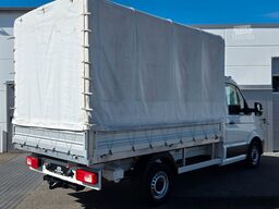 VW Crafter 35 Pritsche + Plane mittellang RWD AHK