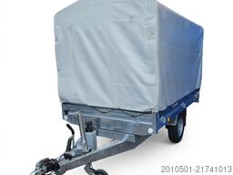 NEU Rückwärtskipper 1350 kg 2,56 m 1-Achser Hydraulik Kipper Anhänger