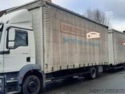 MAN TGM 12.250PS Plane/ Anh. 120m3