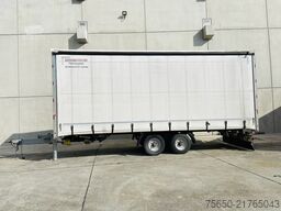 Möslein TP 11 Schwebheim  Tandem- Schiebeplanenanhänger zum Durchladen