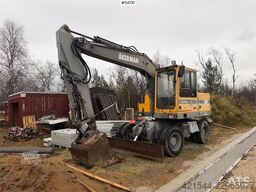 Åkerman EW130 wheel digger w/ a bucket. WATCH VIDEO