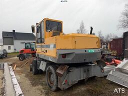 Åkerman EW130 wheel digger w/ a bucket. WATCH VIDEO