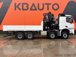 Mercedes-Benz Arocs 4151 8x8 HIAB 548E-8 + JIB + WINCH / PLAT...