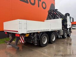 Mercedes-Benz Arocs 4151 8x8 HIAB 548E-8 + JIB + WINCH / PLAT...
