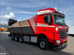 Mercedes-Benz Arocs 3263 8x4 Euro 6 Hiab 37 Tonmeter laadkraa...
