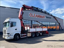 Scania R 490 8x4 Euro 6 Retarder HMF 60 Tonmeter laadk...