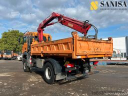 MAN TGA 18.350/HMF Kran/3-S. Meiller Kipper/4x4