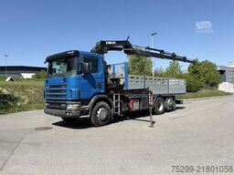 Scania R124 470PS 6x2*4 HIAB 220 C-4 / Swiss-Vehicle