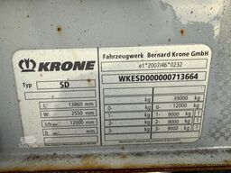 KRONE 3 Achs Standard TÜV02/26 1.Hand Lasi-Zertifikat
