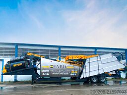 FABO mobile concrete mixing plants 100 m³/h Mobile Concrete Mixing Plant