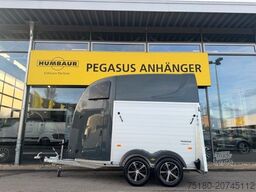 HUMBAUR Pegasus 2 Pferdeanhänger 2,4t Neu ALU DS-Klappe