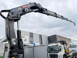 Scania P380 8x4 TRIDEM BAUSTOFF + KRAN HIAB 166 ES-5 H...