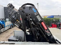 Scania P380 8x4 TRIDEM BAUSTOFF + KRAN HIAB 166 ES-5 H...