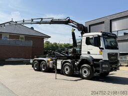 MAN TGS 35.520  TGS 35.520 8x4  Abrollkipper + Kran...