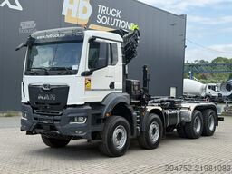 MAN TGS 35.520  TGS 35.520 8x4  Abrollkipper + Kran...