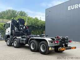 MAN TGS 35.520  TGS 35.520 8x4  Abrollkipper + Kran...